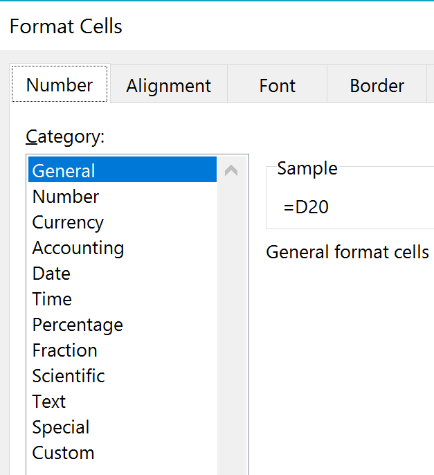 PTextFormat05 CellFormatGeneralt