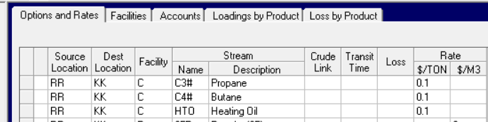 84 TranOptions